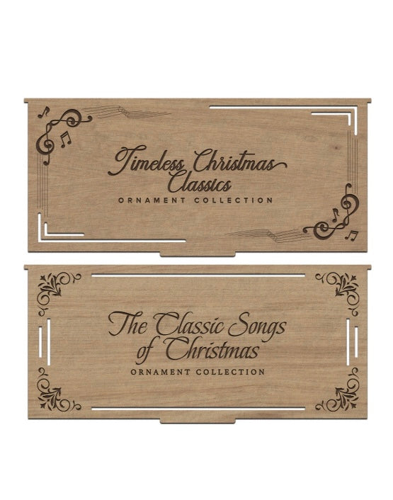 Classic Christmas Carol Ornaments