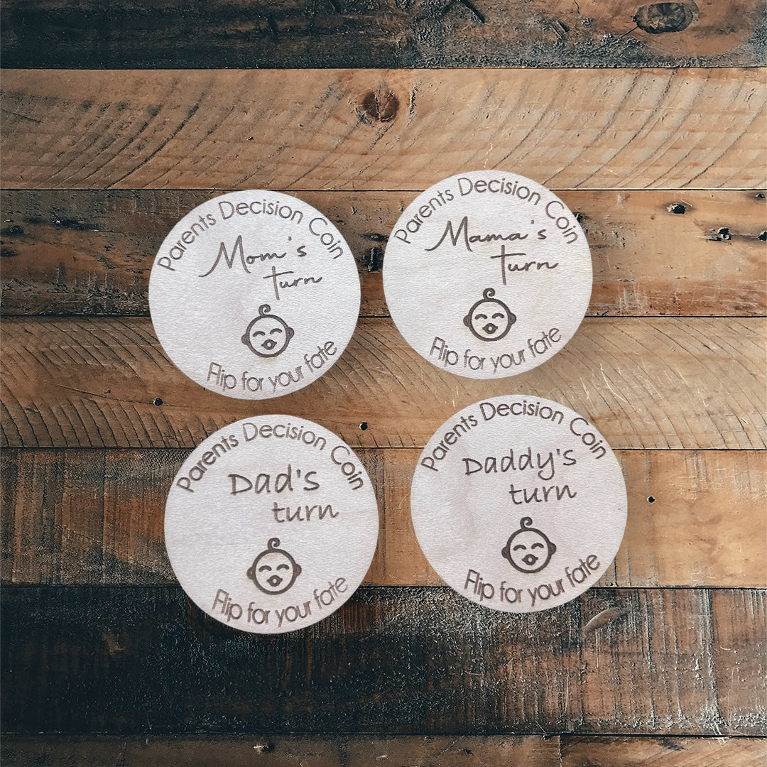 Parent Decision Flip Coin