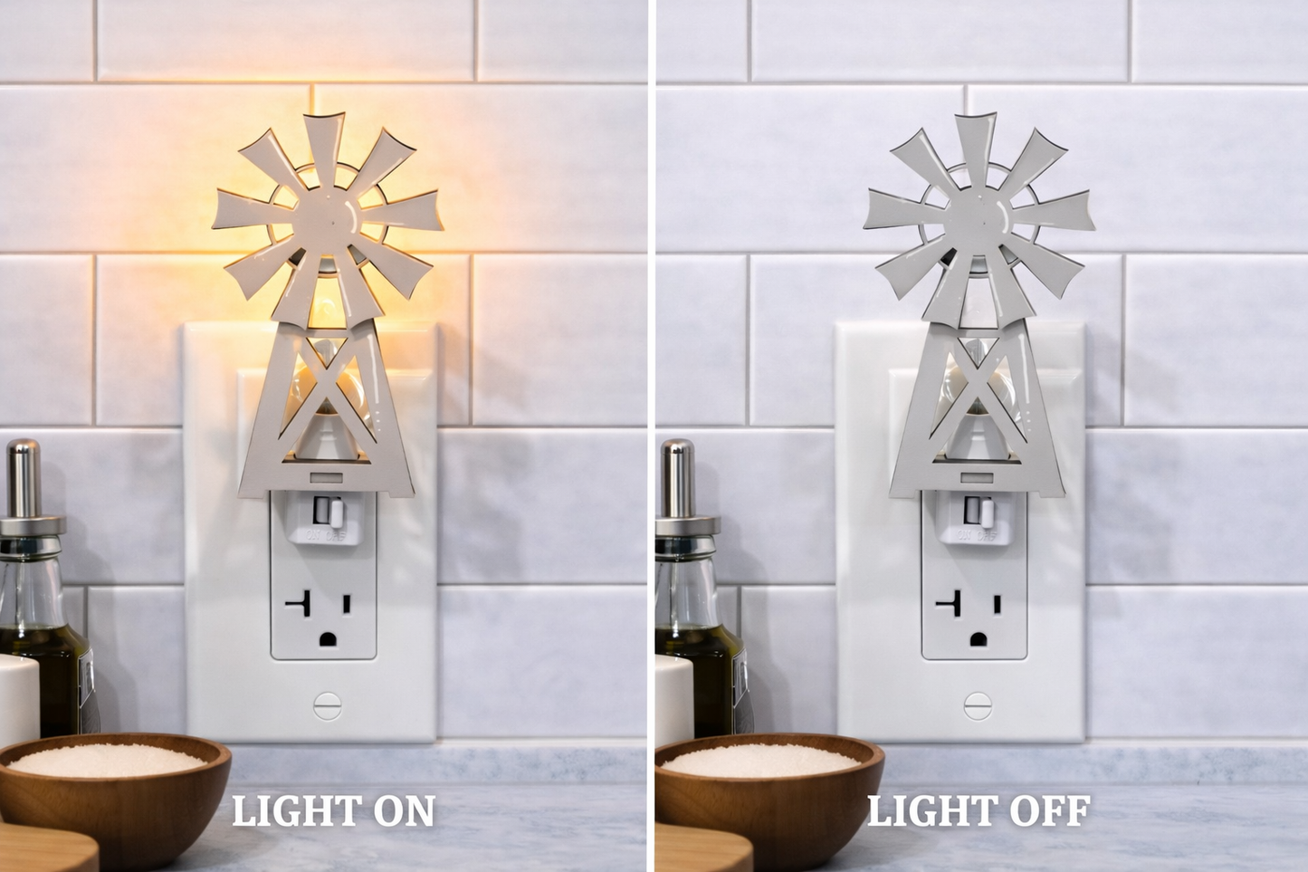 Farmhouse Windmill Night Light Cover