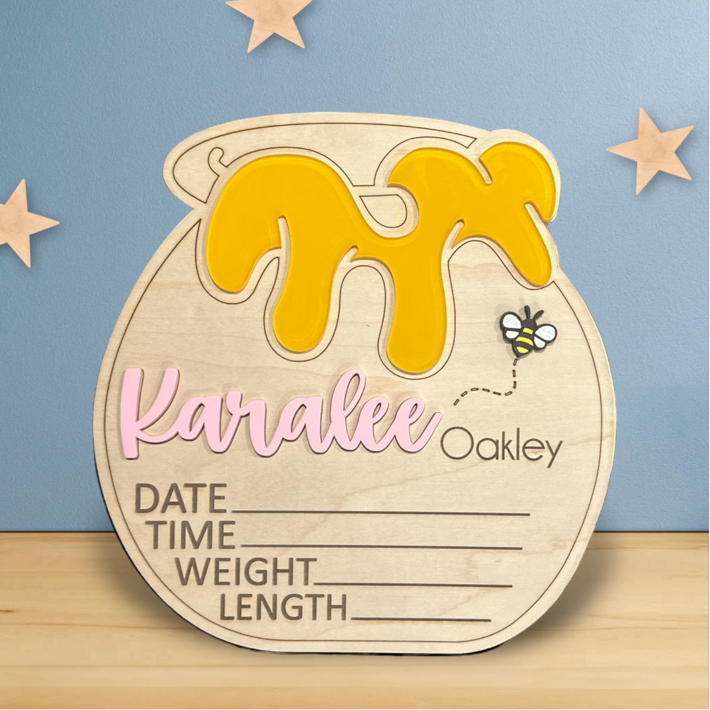 Bee Themed Monthly Milestone Set