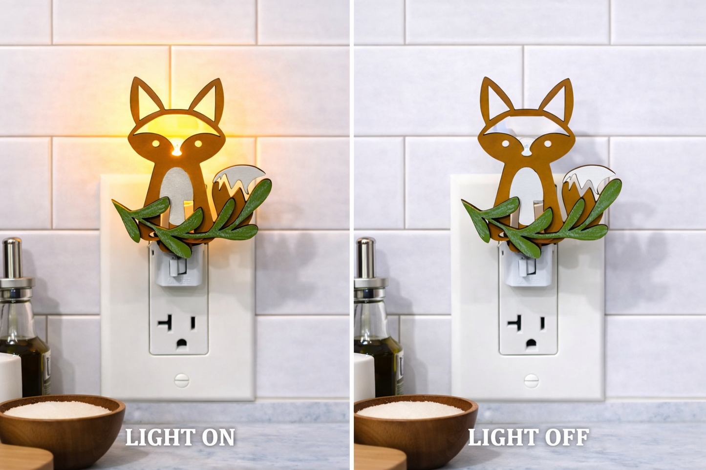 Woodland Fox Night Light Cover