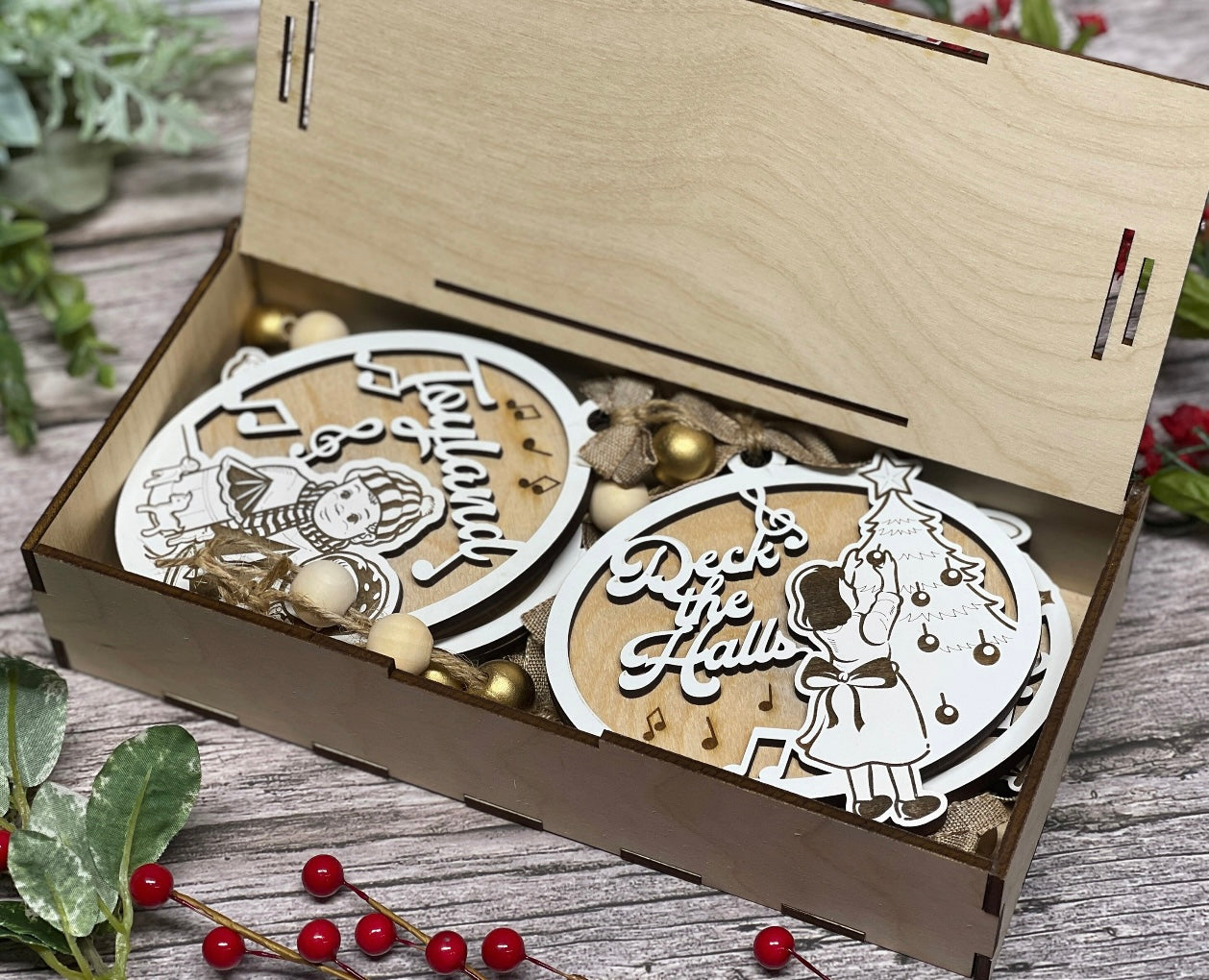 Classic Christmas Carol Ornaments