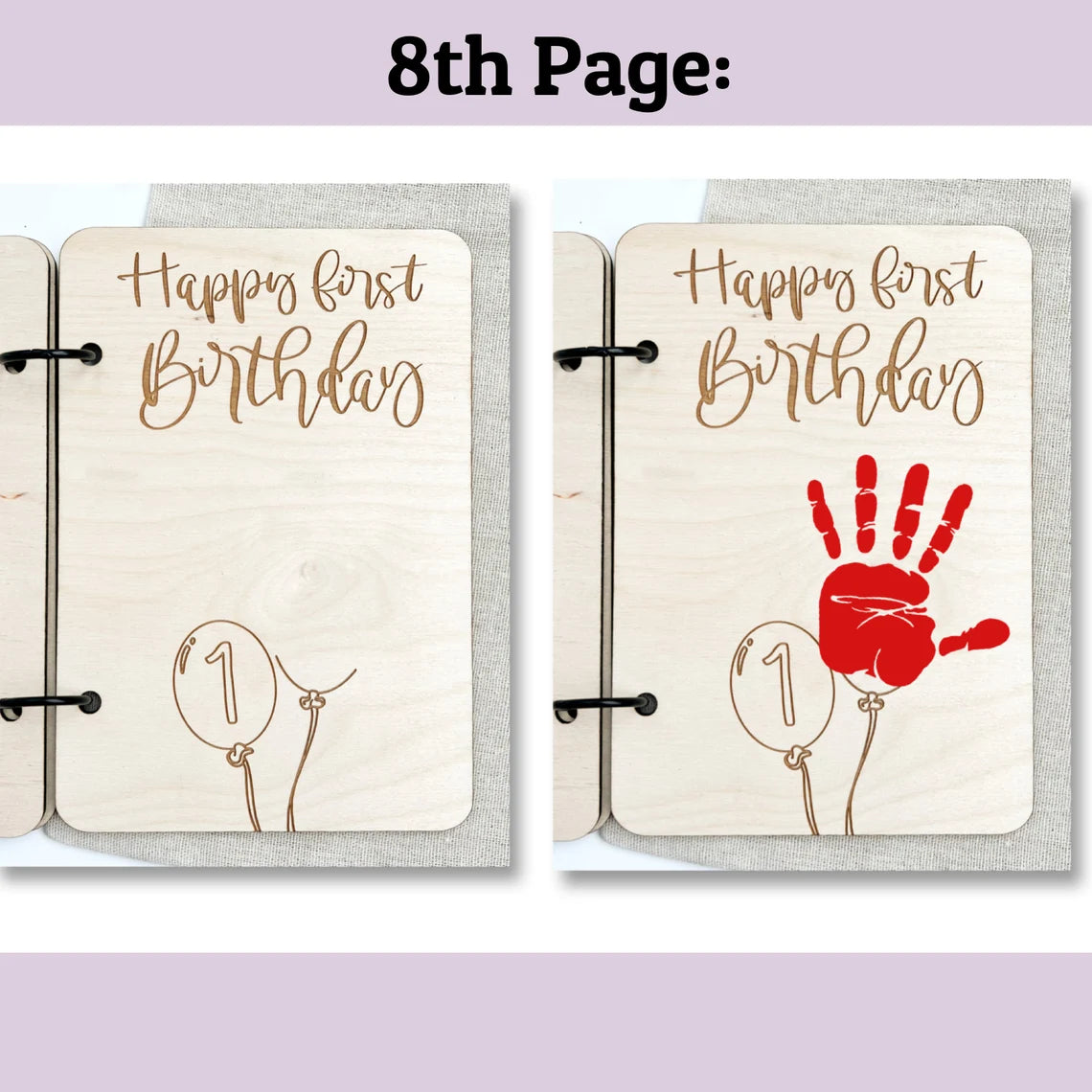 Baby's First Year Of Prints Book