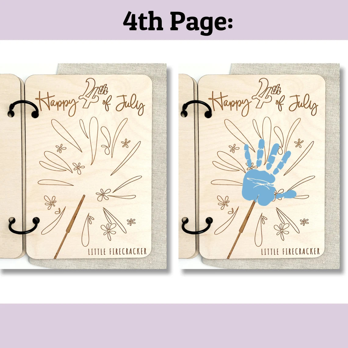Baby's First Year Of Prints Book