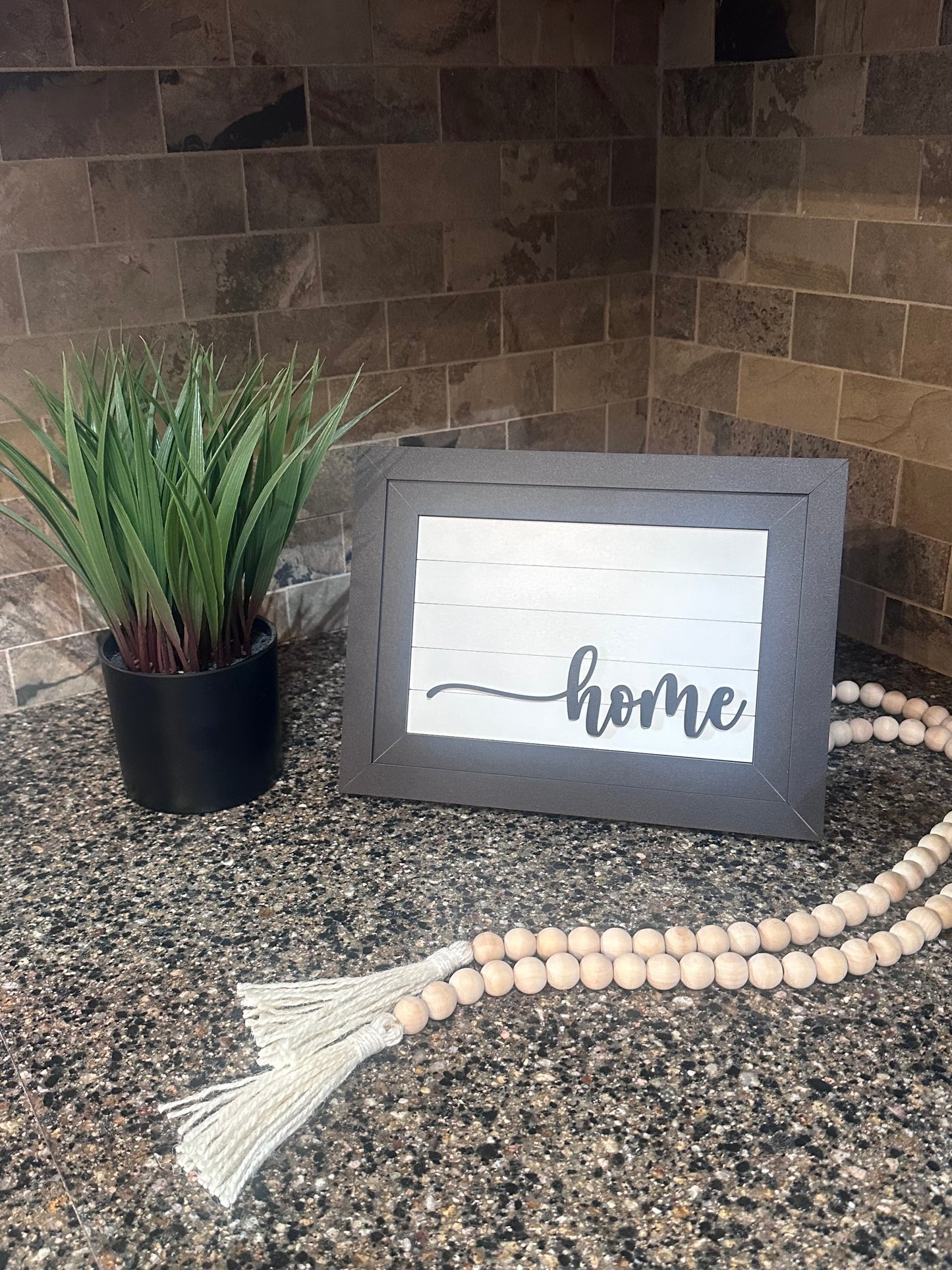 Farmhouse Interchangeable Frame (plus "home" insert)