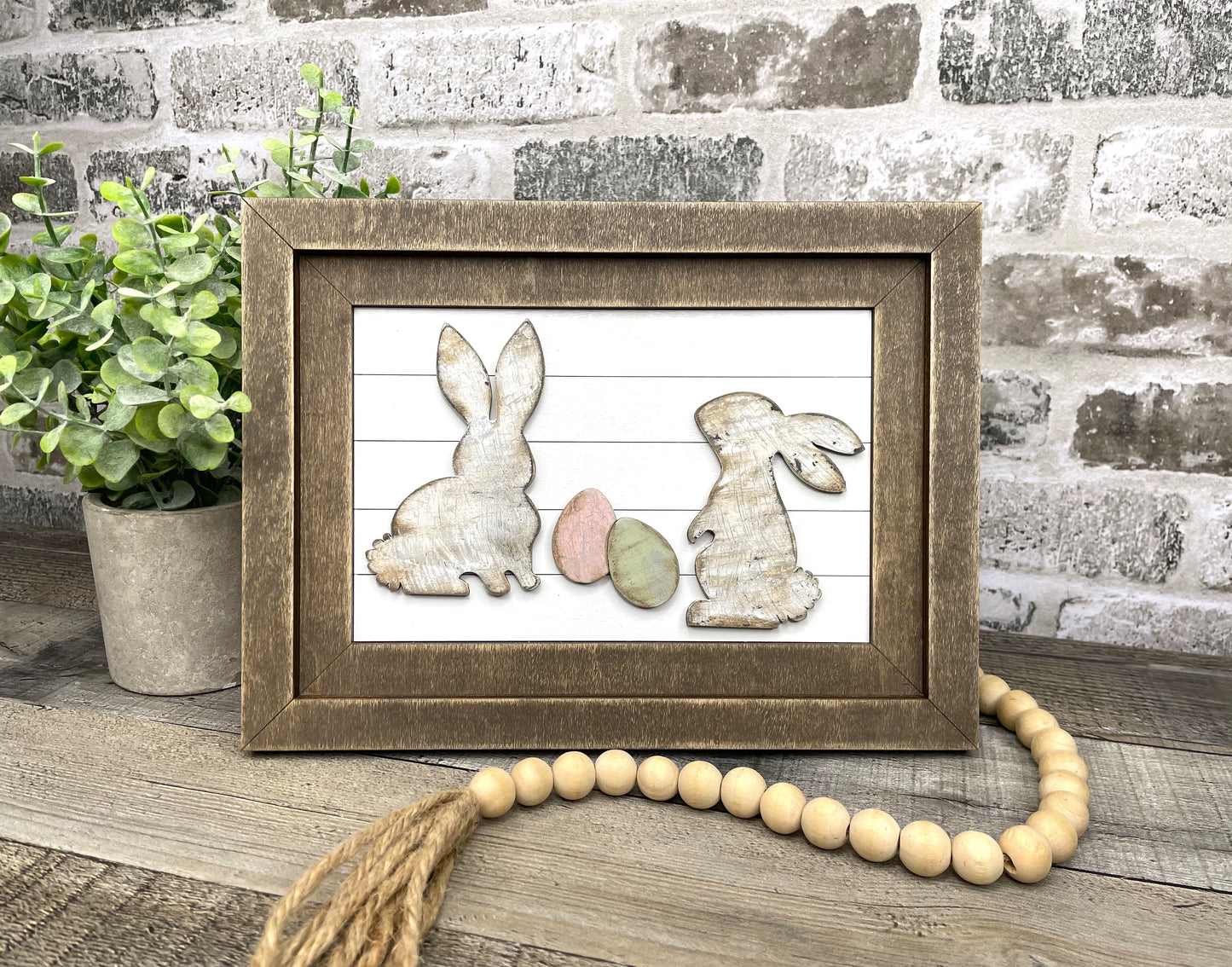 "Just Bunnies" Farmhouse Insert
