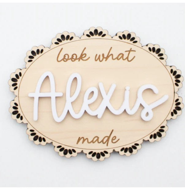 Lacey Look What I Made Magnet