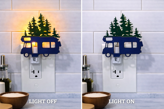 RV Camper Night Light Cover