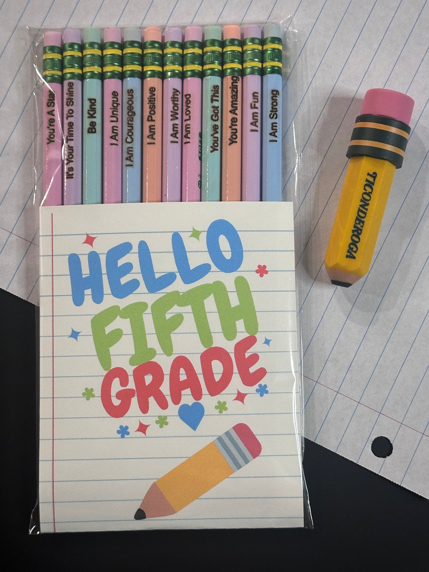 Positive Affirmation Pencils