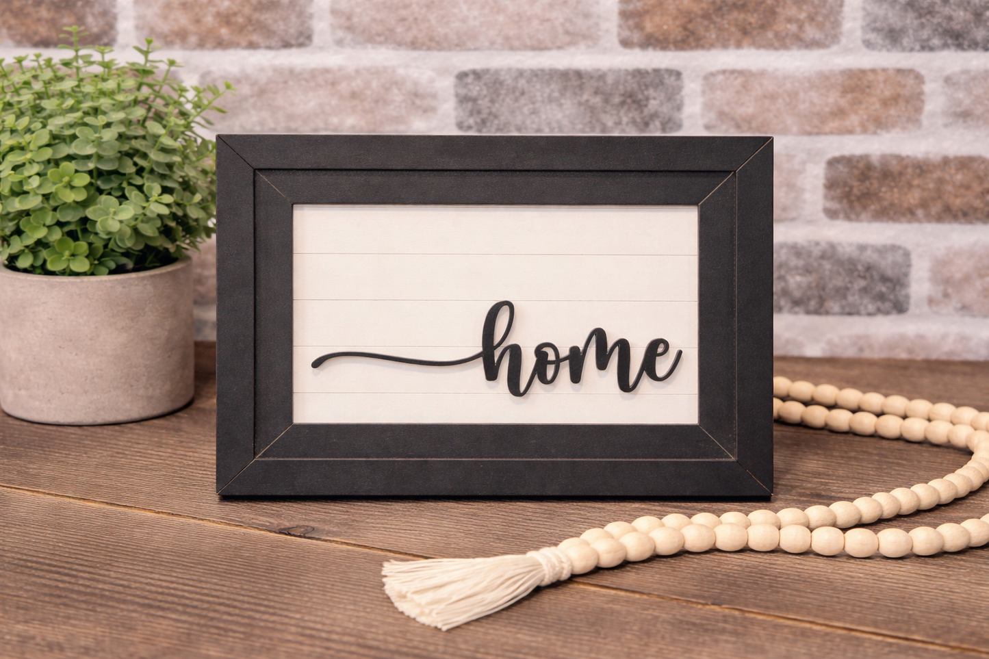 Farmhouse Interchangeable Frame (plus "home" insert)