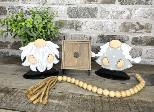 Interchangeable Gnome Base W/Small Frame