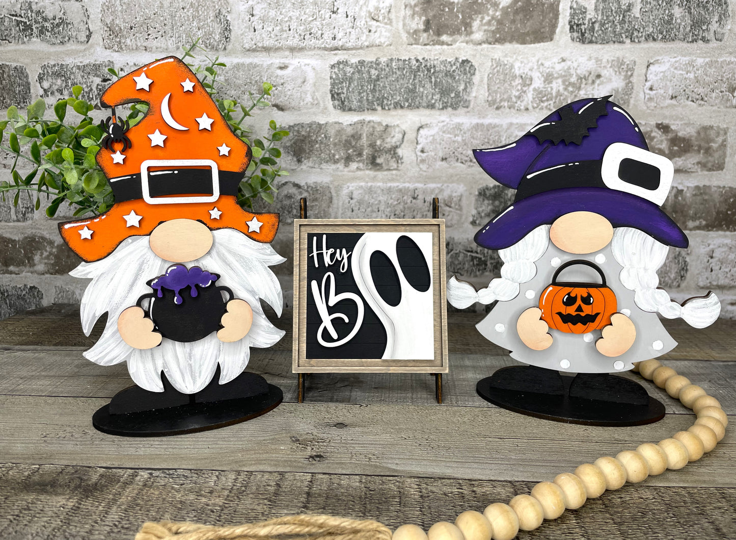 Interchangeable Gnome Insert " Halloween"