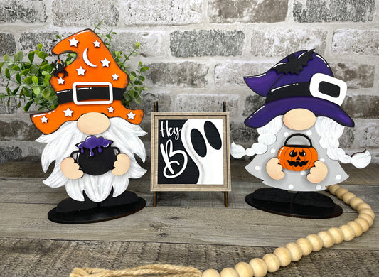 Interchangeable Gnome Insert " Halloween"