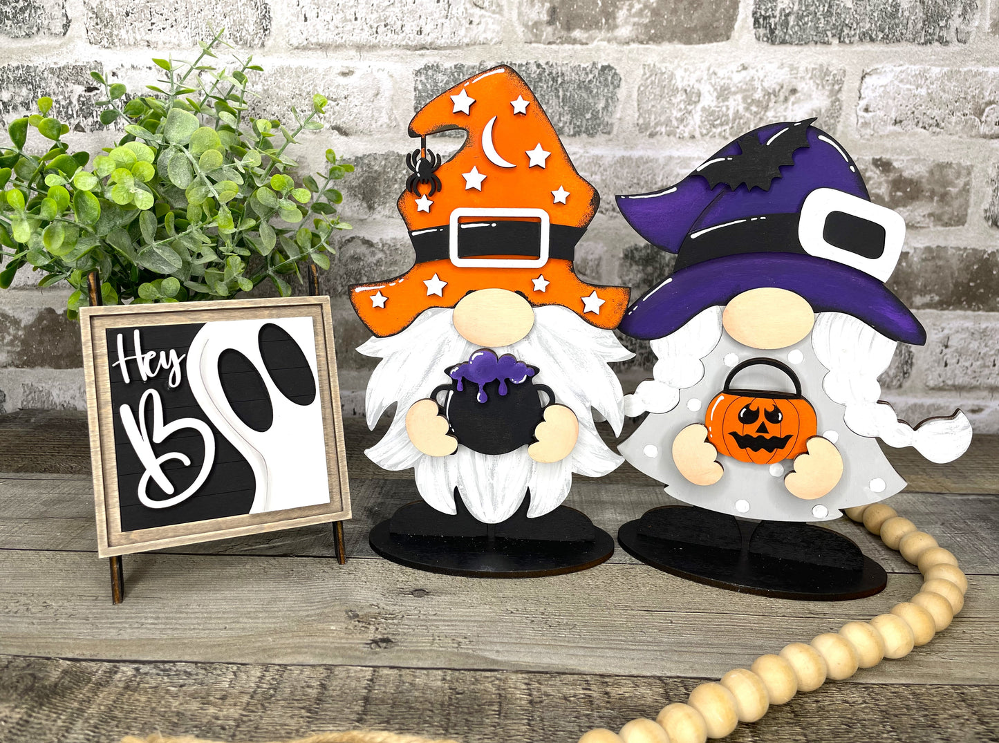Interchangeable Gnome Insert " Halloween"