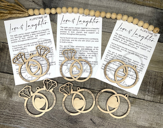 "To Have & To Hold" Story Card Charm
