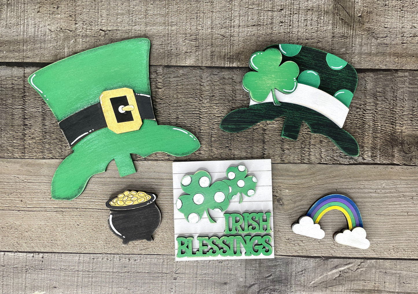 Interchangeable Gnome Insert Set "St. Patrick's Day"