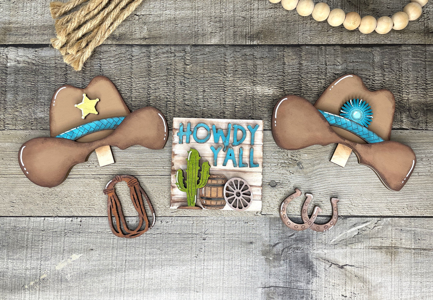 Interchangeable Gnome Insert Set "Western"