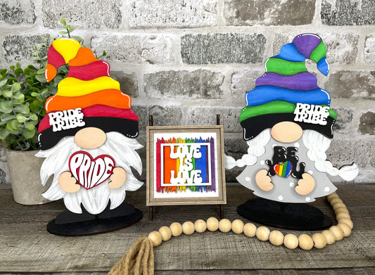 Interchangeable Gnome Insert Set "Pride"