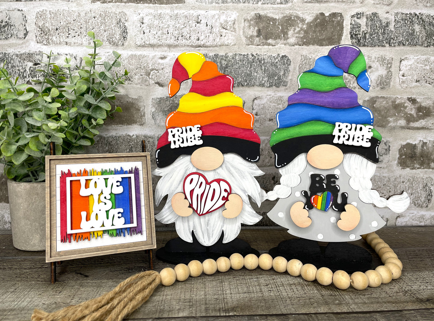 Interchangeable Gnome Insert Set "Pride"
