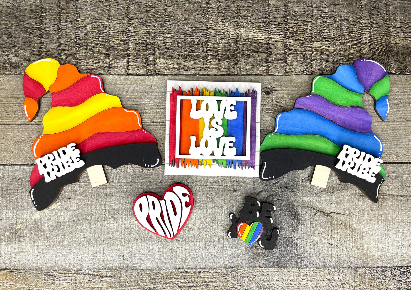 Interchangeable Gnome Insert Set "Pride"