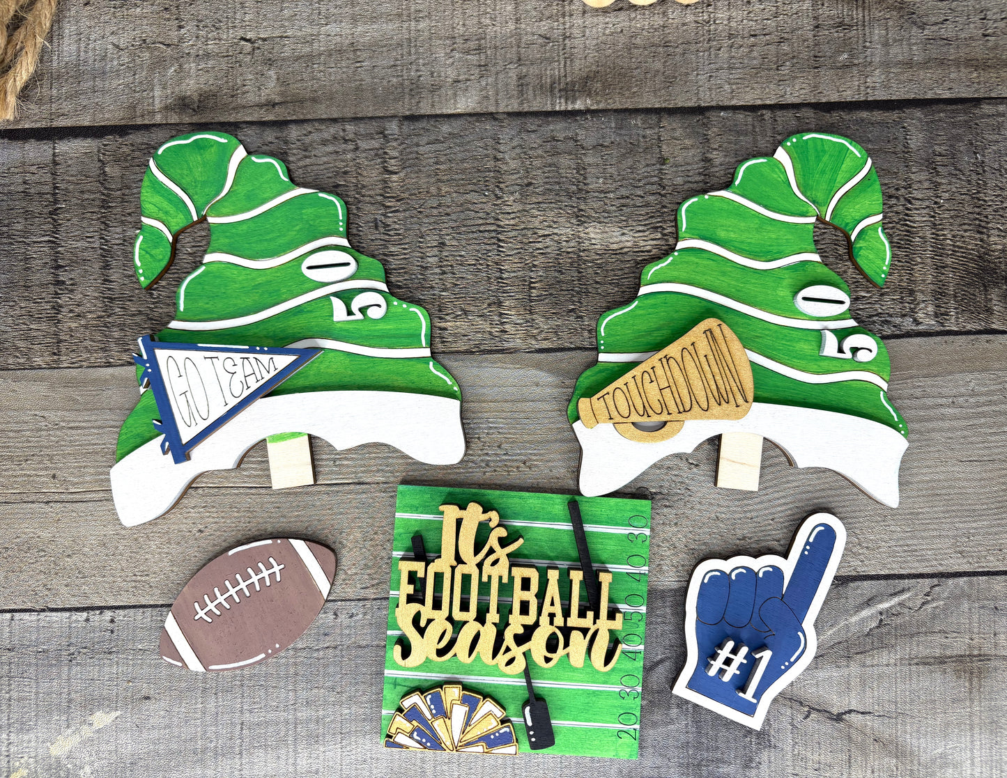 Interchangeable Gnome Insert Set "Football"