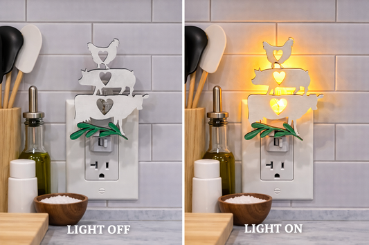 Stacked Animals Night Light Cover