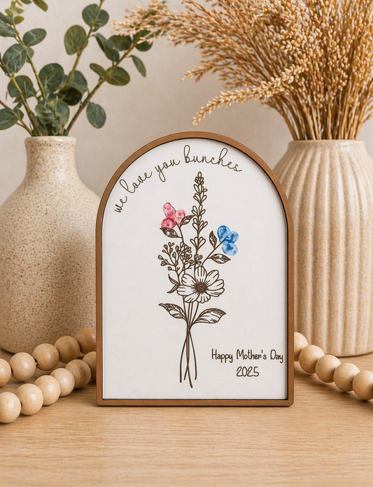 Arch Floral Sign