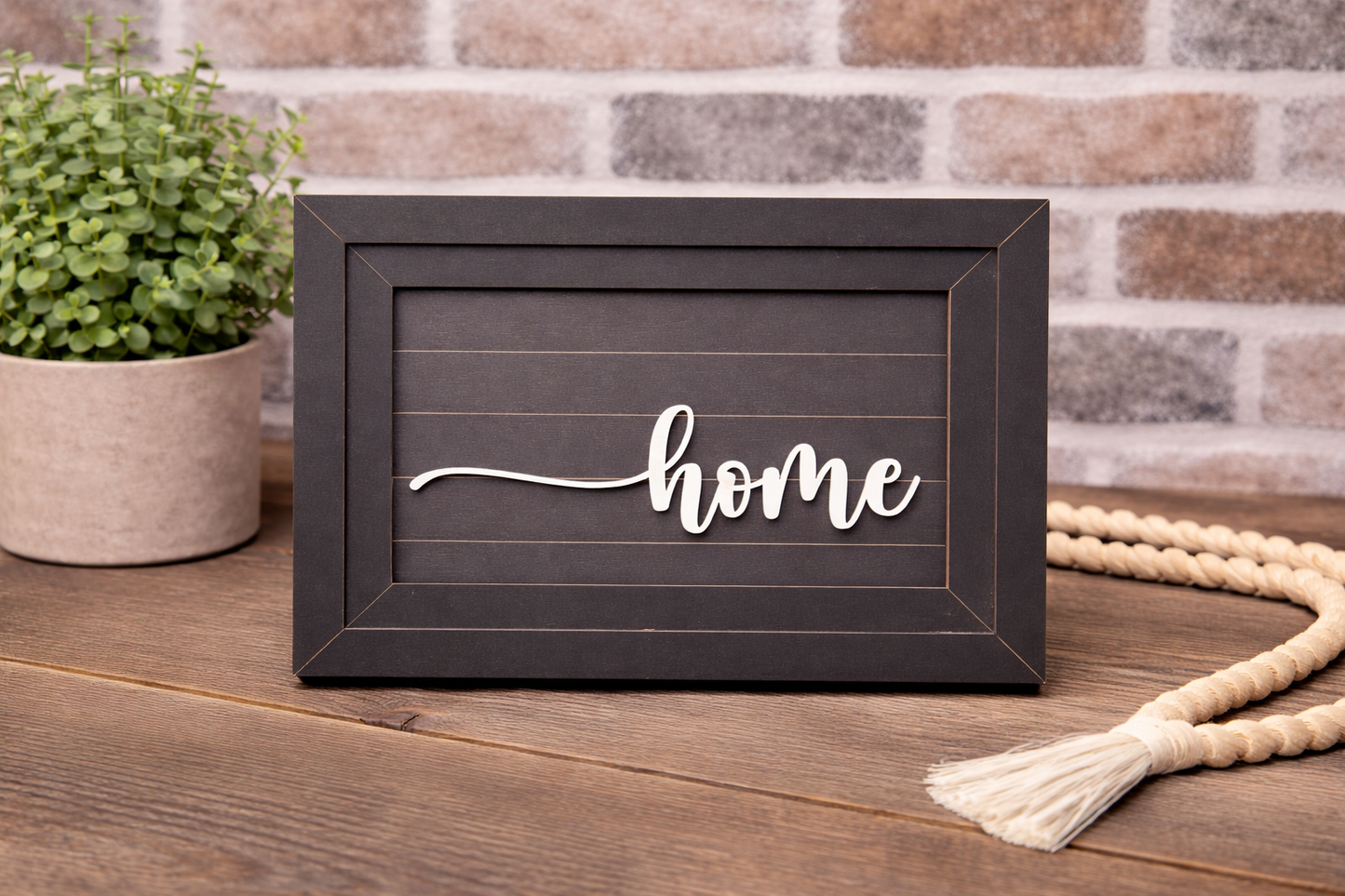 Farmhouse Interchangeable Frame (plus "home" insert)