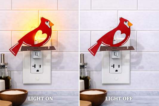 Cardinal Night Light Cover
