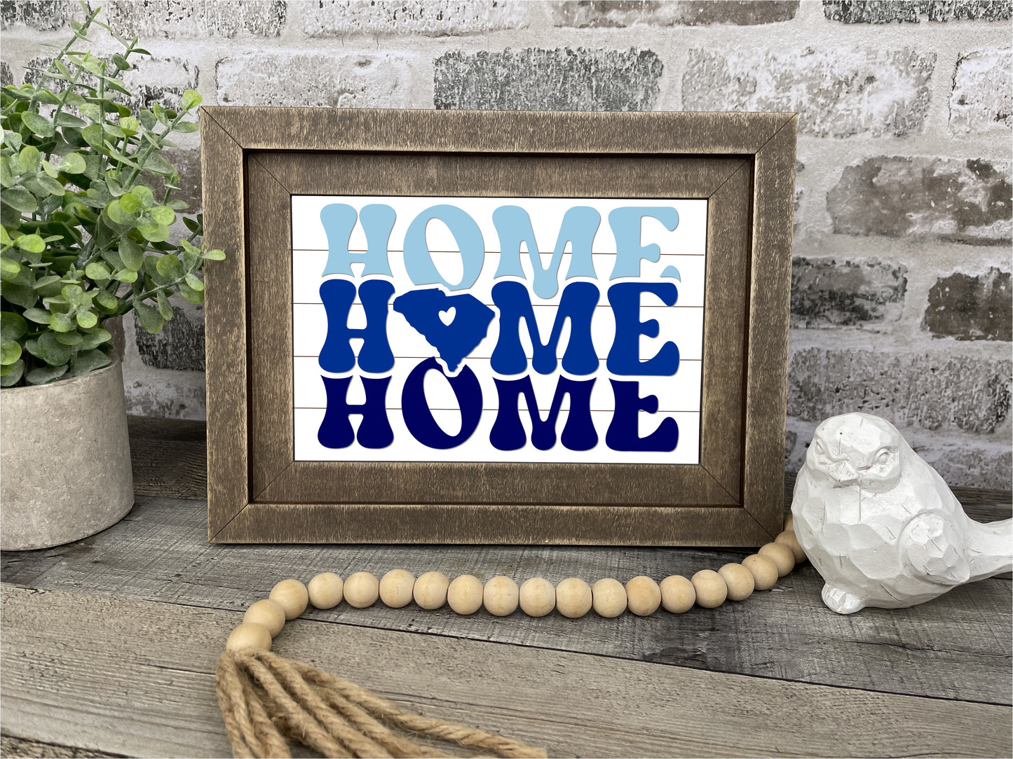 "Home State" Farmhouse Insert