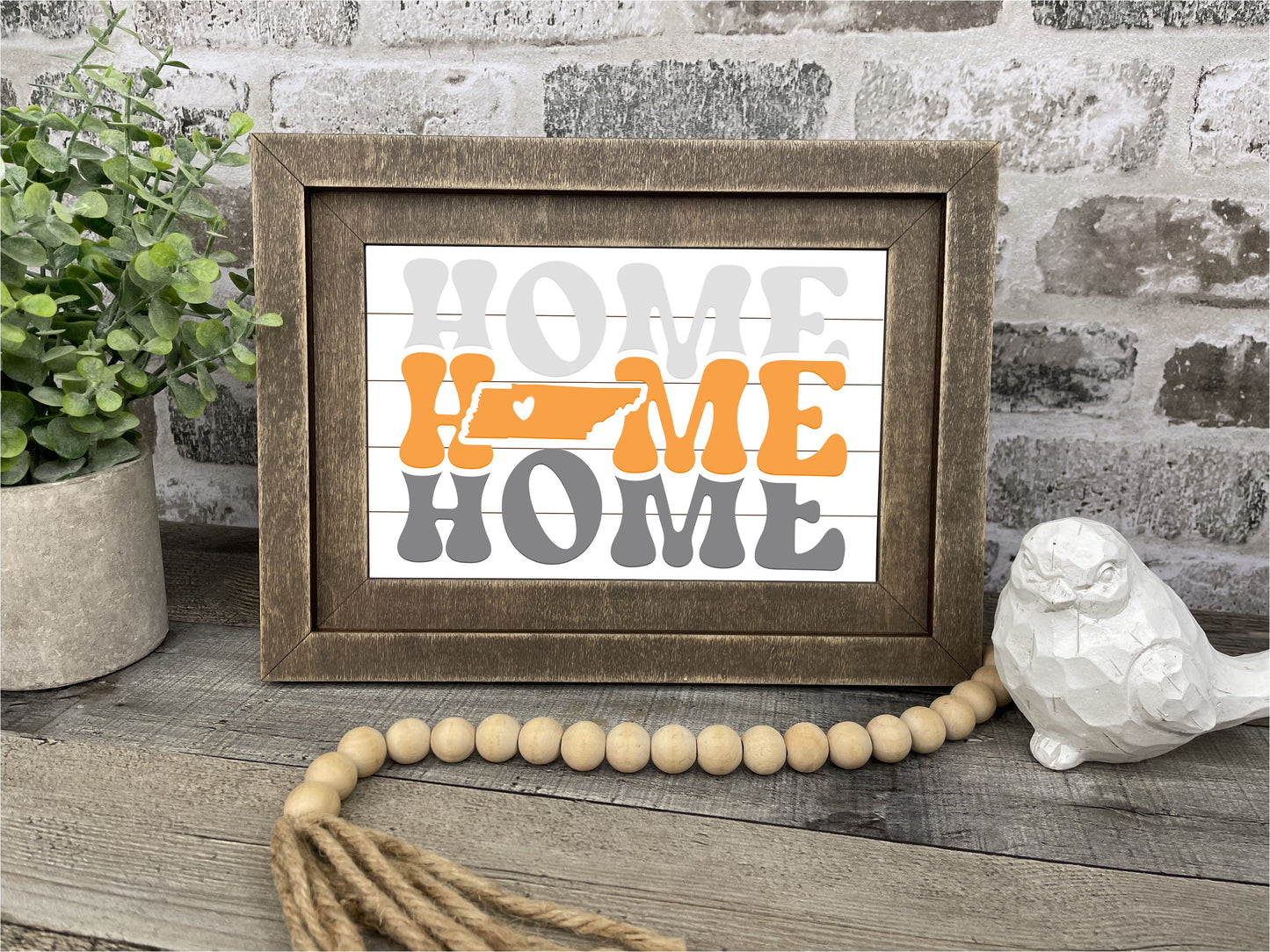 "Home State" Farmhouse Insert
