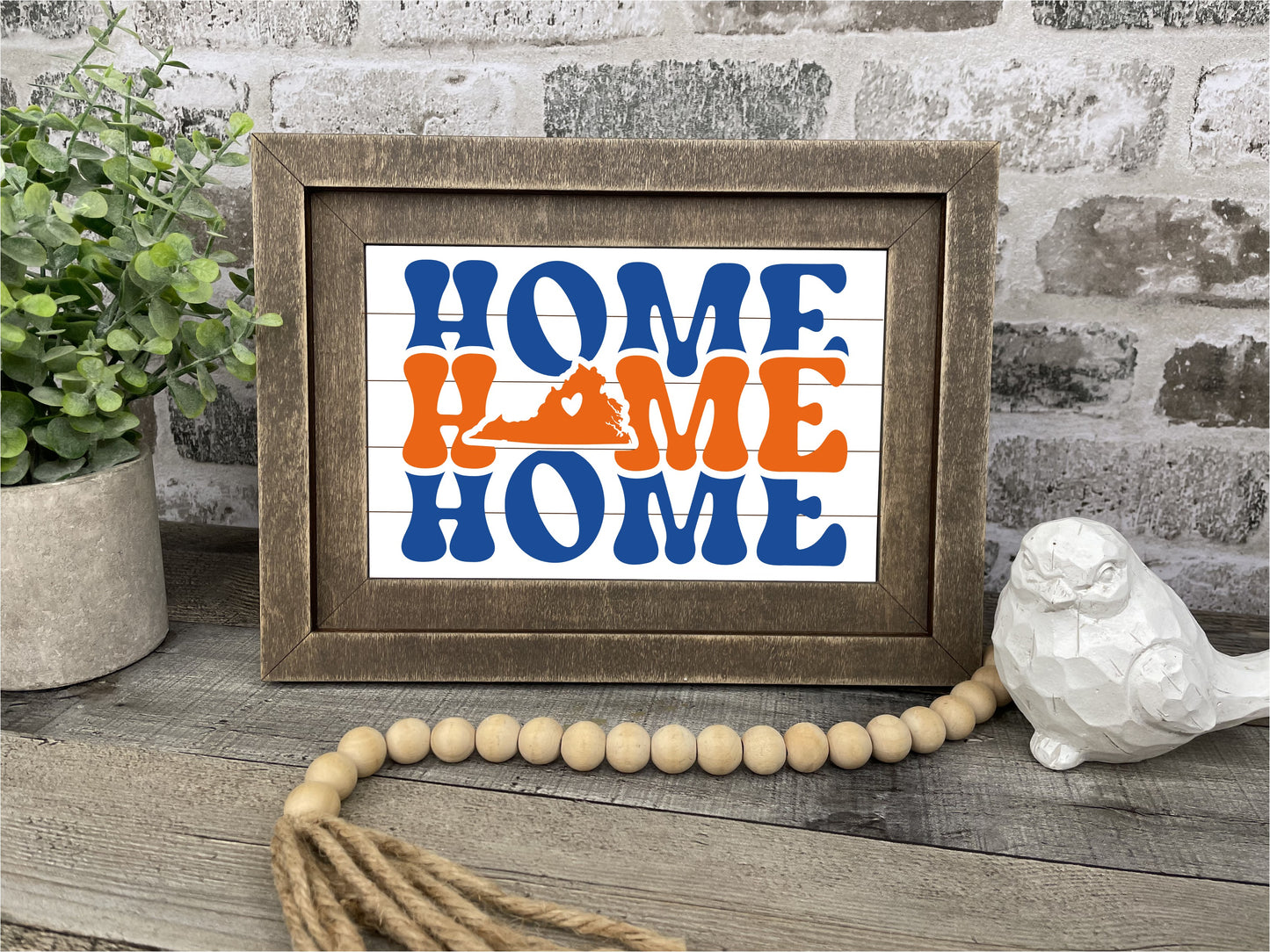 "Home State" Farmhouse Insert