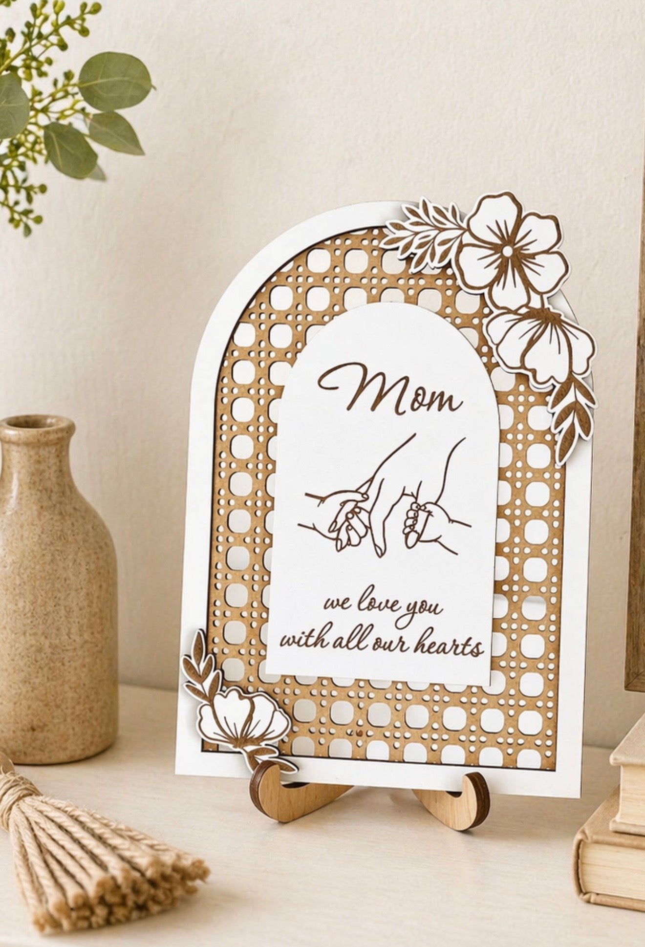 Boho Floral Mother & Child(ren) Sign