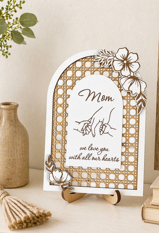Boho Floral Mother & Child(ren) Sign