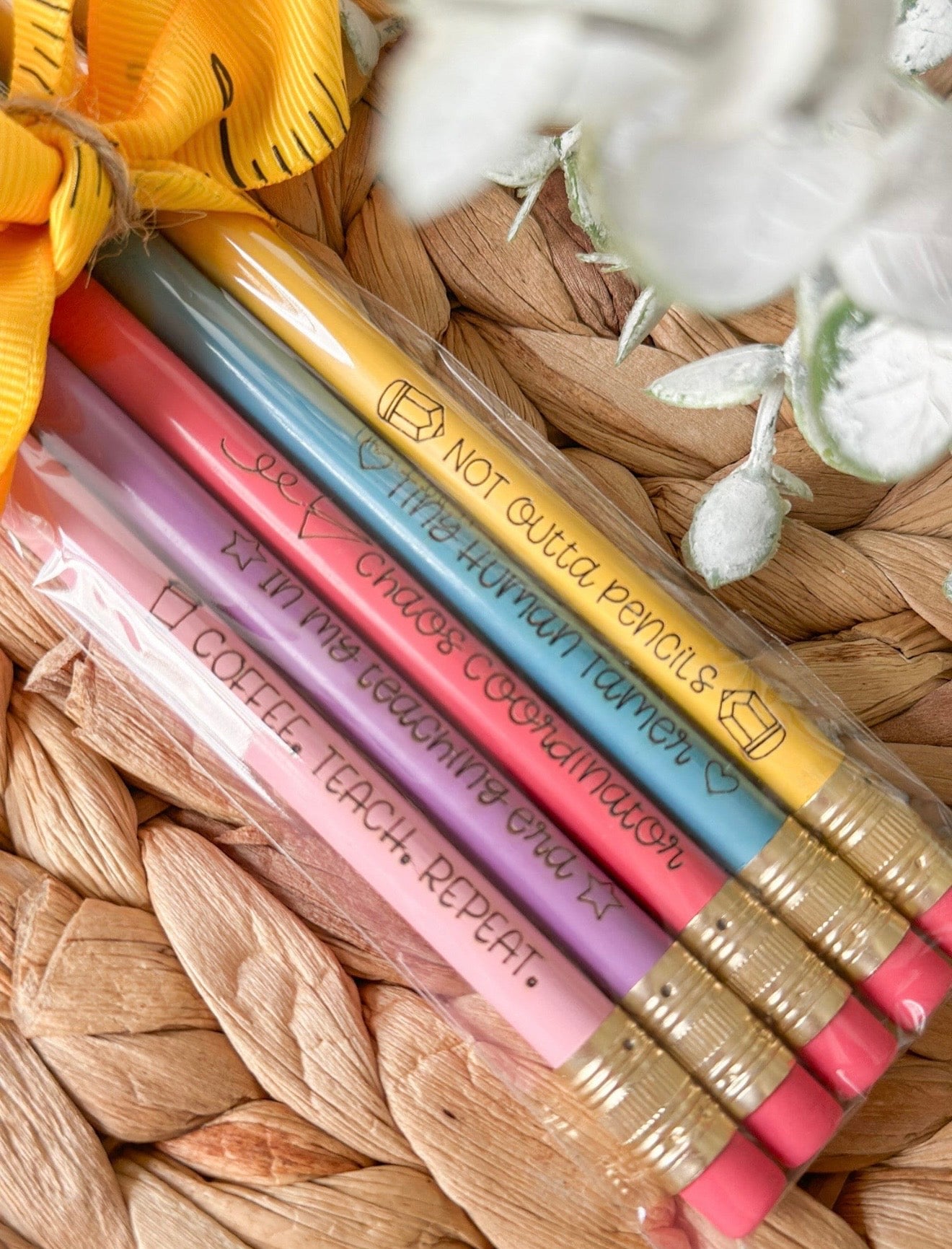 Pack of 5 Back To School Pencils