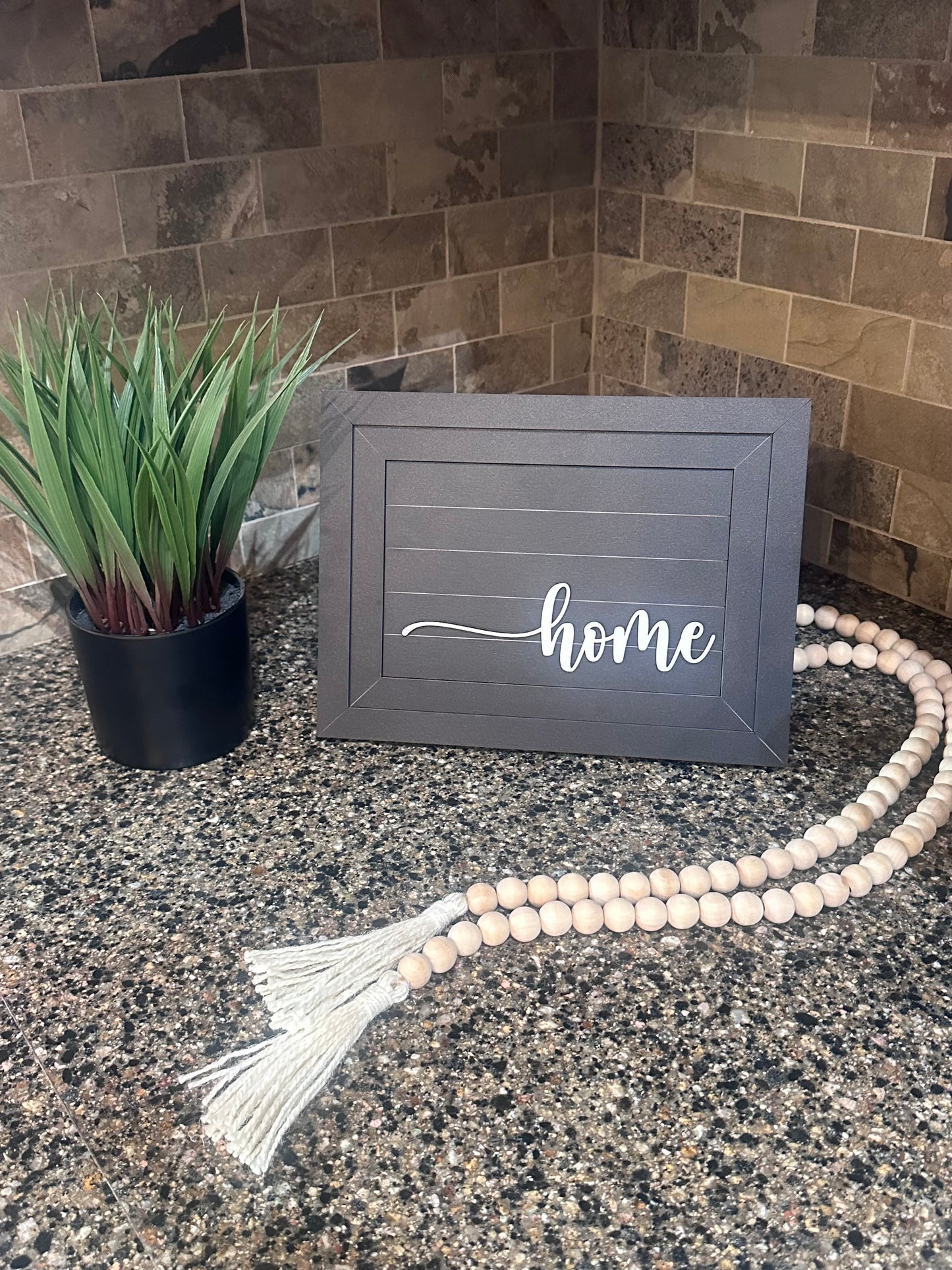 Farmhouse Interchangeable Frame (plus "home" insert)