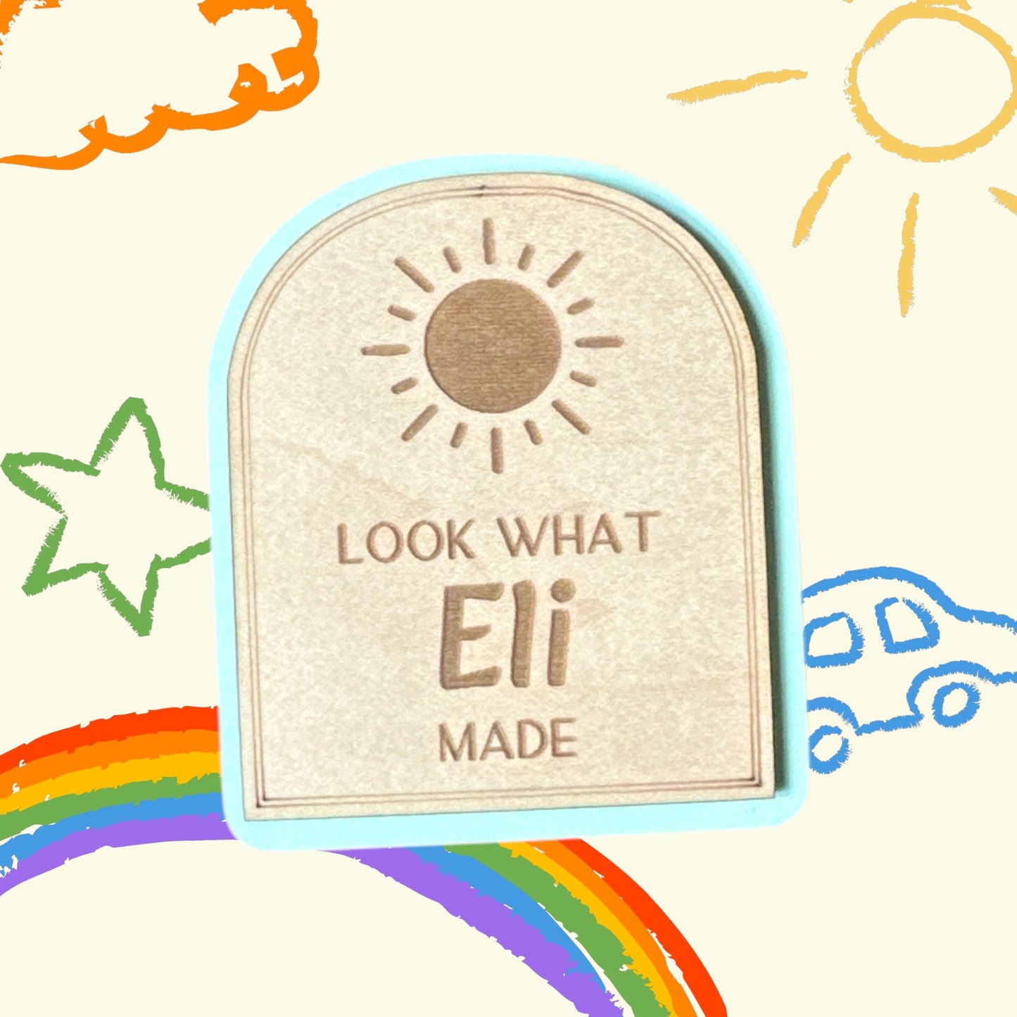 "Sunshine" Look What I Made Magnet