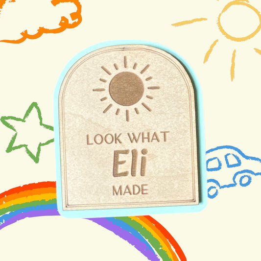 "Sunshine" Look What I Made Magnet