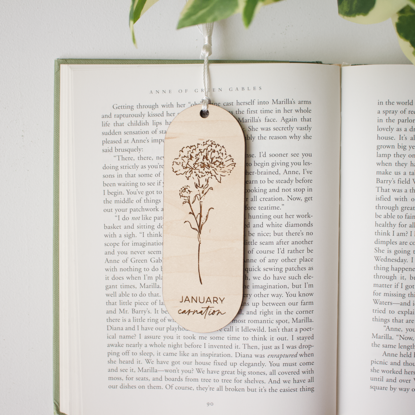 Birth Month Flower Bookmarks